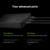 Power bank Green Cell PBGC03 20000 mAh, LiPo, 18 W išvestis, USB-C + 2× USB-A, Quick Charge 3.0, PD, juodas