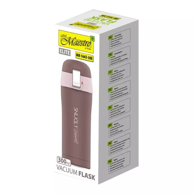 MAESTRO TERMINIS PUODELIS “SNUGLY” 300 ml rudas