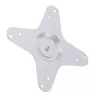 Adapter plokštė WANBO CEILING BRACKET ACCESSORIES Aliuminis Sidabrinė 170x170mm