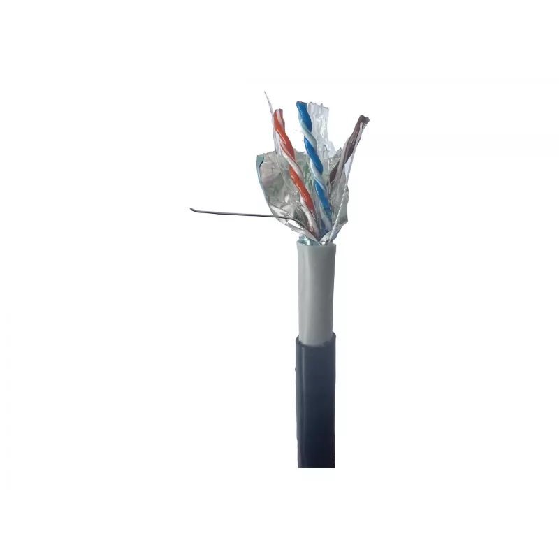 Tinklo kabelis Gembird FPC-6004GE-SO-OUT 305 m Cat6 F/UTP juodas