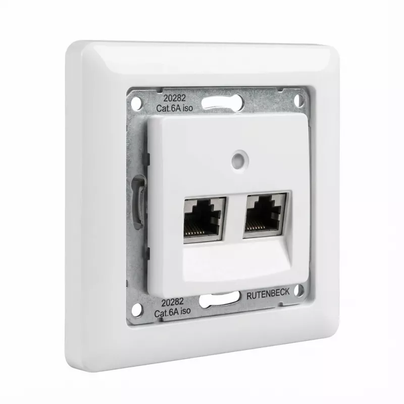 Kištukinis lizdas RJ-45 Rutenbeck 136104070