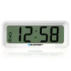 Žadintuvas BLAUPUNKT CL04WH daugiafunkcis laikrodis, baltas — termometras, kalendorius, snaudimo funkcija, 88×37×21 mm