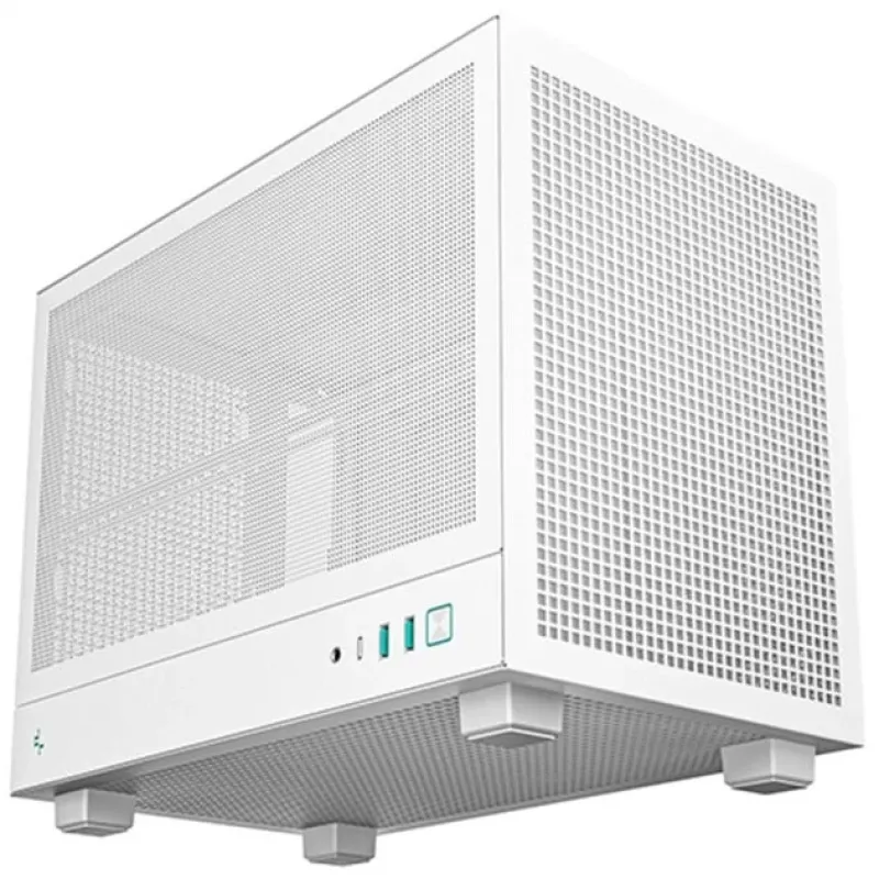 Kompiuterio korpusas DeepCool CH160 MESH WH, ATX, baltas