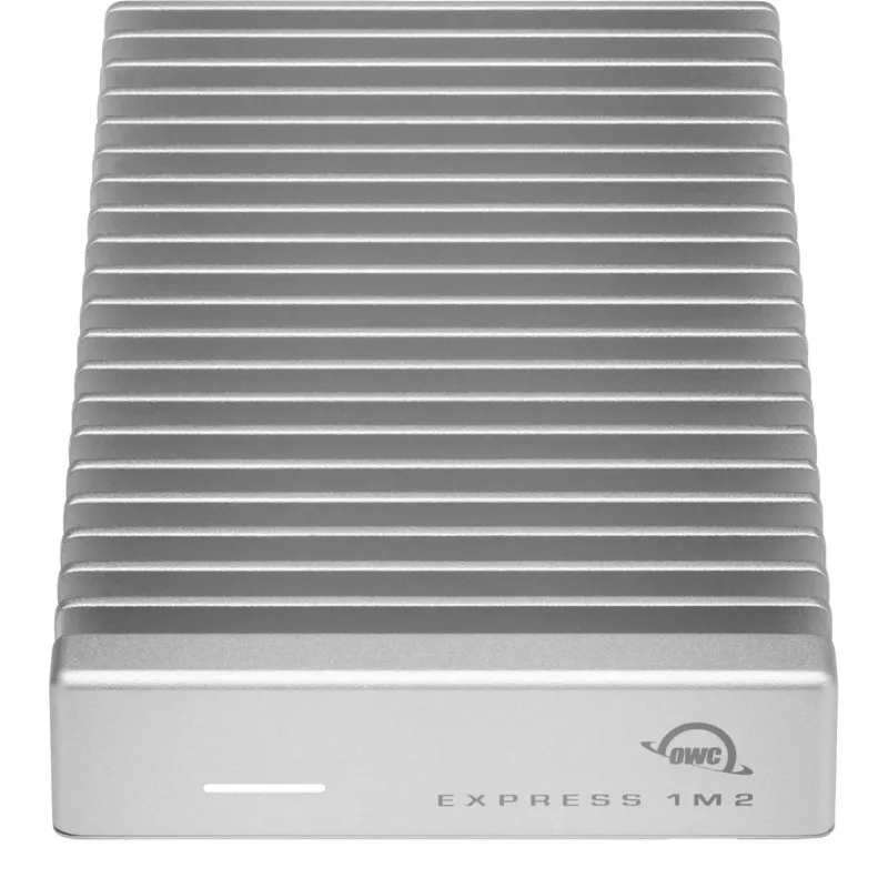 Other World Computing OWC Express 1M2 - SSD - 2 TB - išorinis (nešiojamas) - USB4 (USB-C jungtis) - sidabrinis (OWCUS4EXP1MT02)