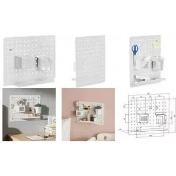 LogiLink Prikabinamos lentos organizatorius / kombinuotas sieninis laikiklis (PB0105)