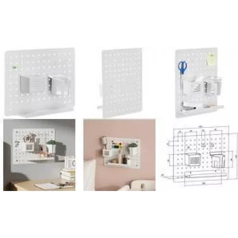 LogiLink Prikabinamos lentos organizatorius / kombinuotas sieninis laikiklis (PB0105)