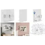 LogiLink Prikabinamos lentos organizatorius / kombinuotas sieninis laikiklis (PB0105)