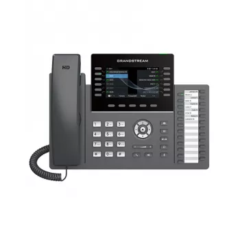 Grandstream Networks GRP2636 IP telefonas juodas 12 linijų LCD Wi-Fi