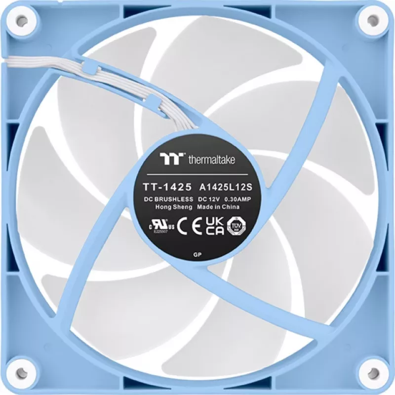 Thermaltake CT140 ARGB 140mm korpuso ventiliatorius, 2 vnt. pakuotėje, mėlynas