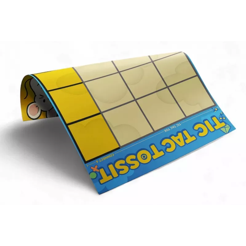 TOSSIT taikinio lenta – Taikinys ir „Tic-Tac-Toe“