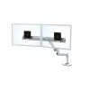 Stalinis laikiklis Ergotron LX Series Dual Direct Arm 63,5 cm (25 colių) baltas
