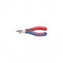 Knipex elektroninės vielos nuėmimo replės, bendras ilgis 140 mm, darbinis diapazonas 0,1–0,8 mm