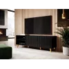 Cama RTV spintelė PAFOS 150x42x52 juodas matinis