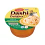 INABA Dashi Delights vištiena su bonito drožlėmis sultinyje - skanėstai katėms - 70g