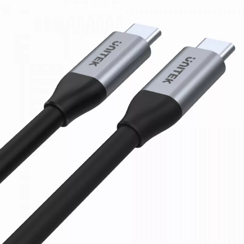 UNITEK C14091ABK USB laidas USB 3.2 Gen 2 2m USB C juodas