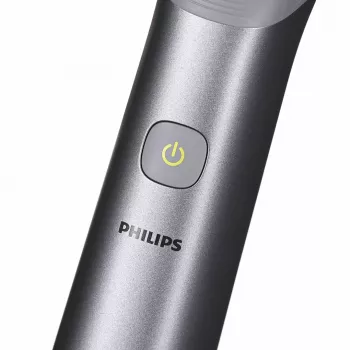 Philips All-in-One Trimmer MG5940/15 Series 5000, Stainless steel, 0.5 mm, 1.6 cm, 1 mm, Beard, Ear, Nose, baterija