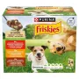 Šlapio šunų maisto rinkinys Purina Nestlé Friskies Adult jautiena, vištiena ir aviena 24 x 85 g, pilnavertis pašaras, 82,5% drėgmės