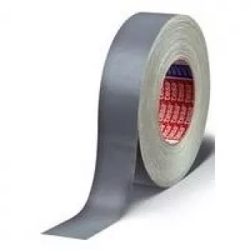 Audeklo juosta Tesa 4657, 19 mm x 50 m, pilka, plastiku dengtas specialus audinys