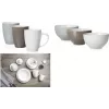 Porcelianinis musli dubenėlis ritzenhoff & breker SUOMI pilkai mėlynas 140 mm tinkamas plauti indaplovėje