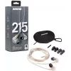 Shure SE215 Pro ausinės laidinės į ausis įdedamos scenai/studijai permatomos