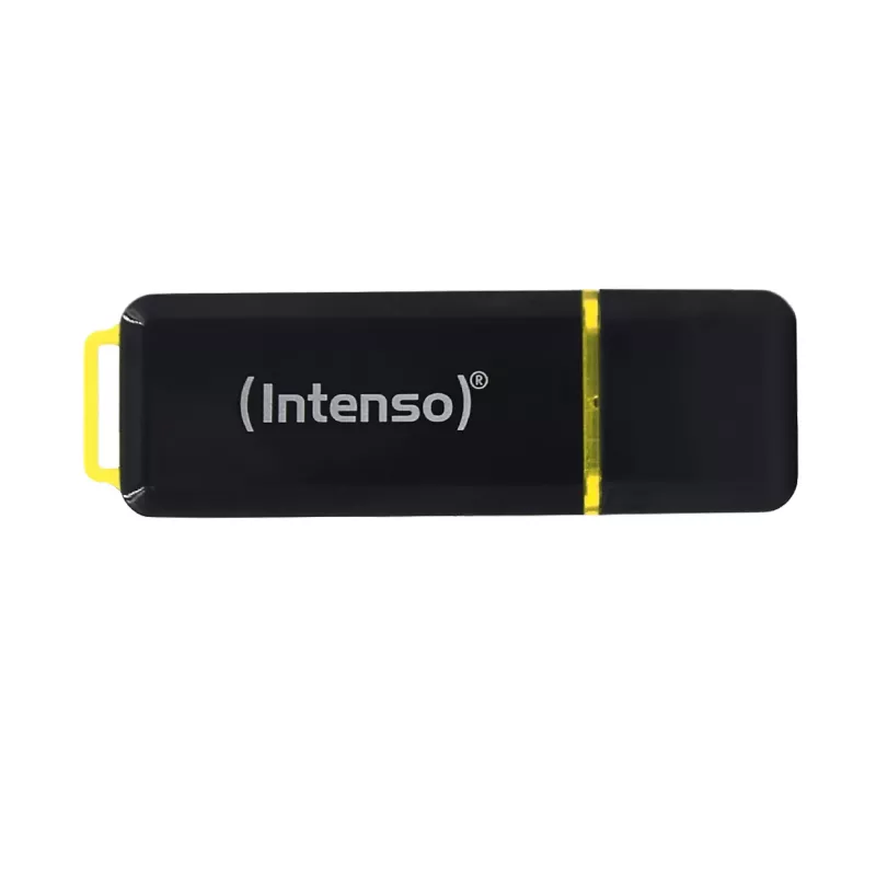 USB atmintukas Intenso 256 GB USB Type-A 3.2 Gen 1 juodas geltonas