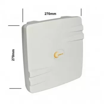 ALLNET antena 2,4 GHz 12dBi Flat Patch lauko 1T1R N-Type jungtis