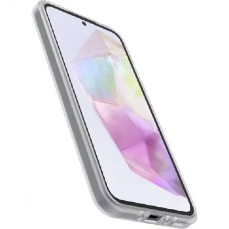 Telefono galinė dalis OTTERBOX React Series, skirta Samsung Galaxy A35, skaidrus plonas apsauginis dėklas