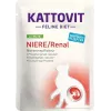 Šlapias kačių maistas KATTOVIT Niere/Renal 85 g paketėlis — 12 x 85 g, paukštiena (jautiena, vištiena, antis, kalakutiena) suaugusioms katėms, turinčioms inkstų nepakankamumą