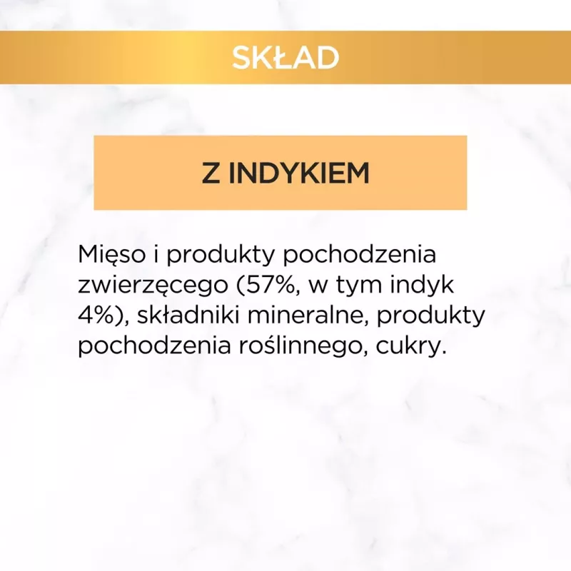 Drėgnas kačių ėdalas Purina Nestlé GOURMET Gold su kalakutiena 85 g skardinė suaugusioms katėms, antsvorio receptūra