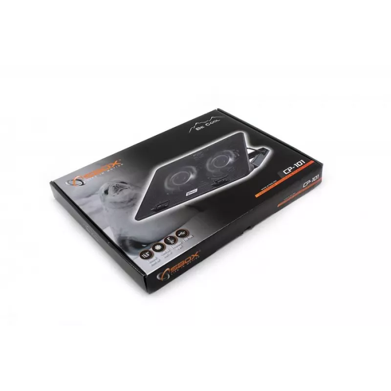 Sbox CP-101 aušinimo padėklas 15,6 inch nešiojamiesiems kompiuteriams