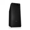 PC Case MODECOM Oberon Pro Midi Tower — juoda, palaiko ATX/microATX/ITX, 7 išplėtimo lizdai, iki 395 mm GPU, 5 HDD/3 SSD vietos