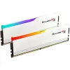 DIMM 32 GB DDR5-5200 (2x 16 GB) Dual-Kit, atminties modulis baltas, F5-5200J4040A16GX2-RM5RW, Ripjaws M5 RGB, INTEL XMP