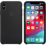 Apple - dėklas mobiliajam telefonui - silikoninis - juodas - skirtas iPhone XS Max (MRWE2ZM/A)