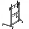 Monitoriaus vežimėlis EDBAK TR19 ekranams iki 130 kg, plokštė 1000×600 mm