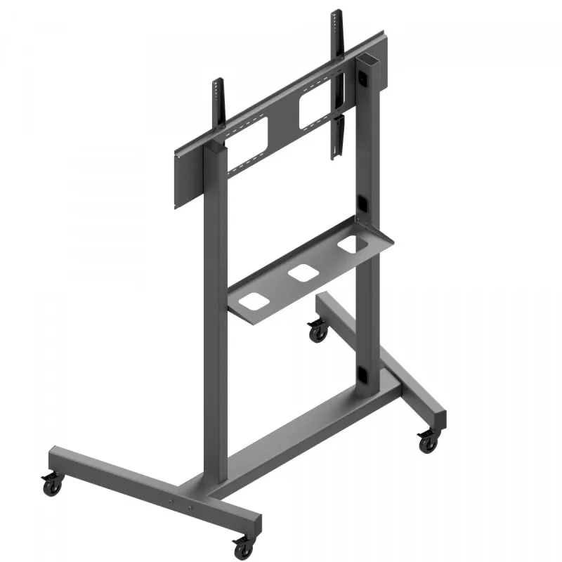 Monitoriaus vežimėlis EDBAK TR19 ekranams iki 130 kg, plokštė 1000×600 mm