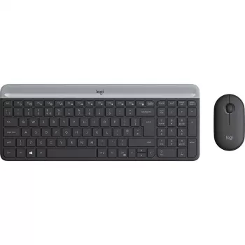Klaviatūros ir pelės rinkinys Logitech MK470 plonas Combo