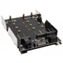 HDD/SSD korpusas SidabrinėStone SST-SDP12 — vidinis tvirtinimo laikiklis adapteris 3,5 colio/2,5 colio diskams