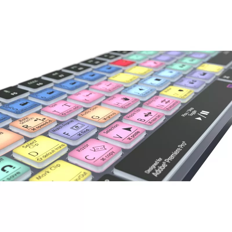 Logickeyboard LKB-PPROCC-TM-UK klaviatūra, biuro, Bluetooth, QWERTY, anglų, pilno dydžio