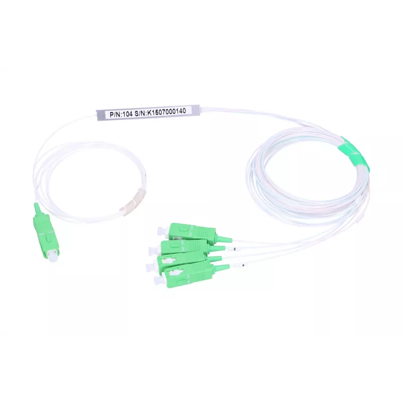 Optical Splitter Extralink 1:4 PLC SC/APC G.657.A1 1m