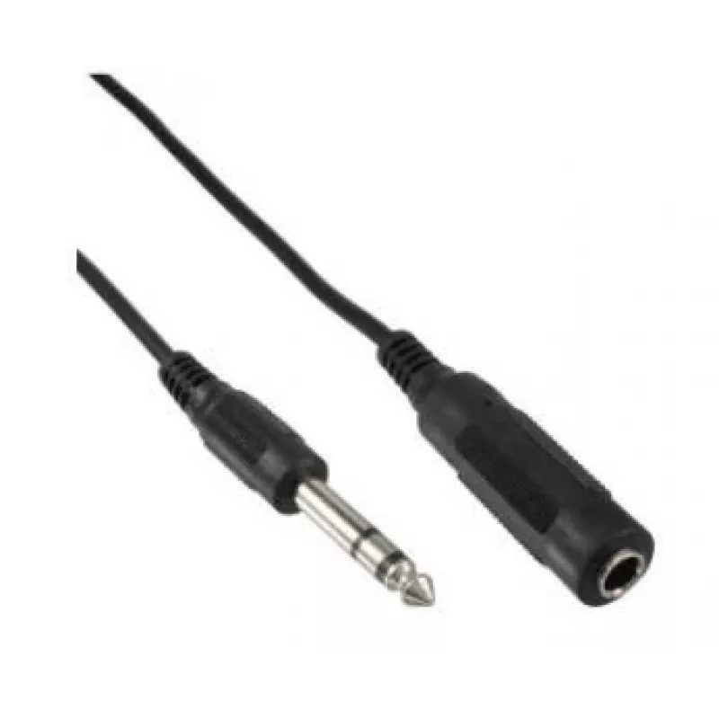 Microconnect AUDNU5 garso kabelis 5 m 6,35 mm juodas