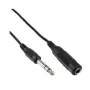 Microconnect AUDNU5 garso kabelis 5 m 6,35 mm juodas