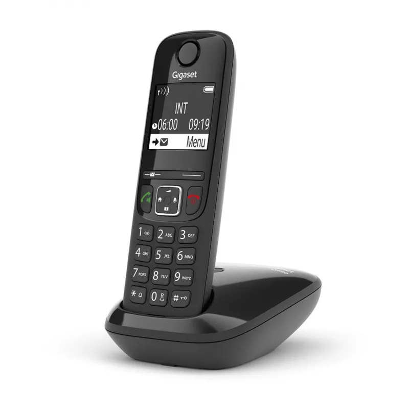 Analoginis / DECT telefonas Gigaset AS690 Skambintojo ID Belaidis ragelis Juoda