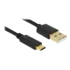 USB kabelis DeLOCK 83669 USB 2.0 4 m USB A USB C juodas
