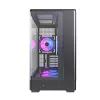 PC Case Montech KING 15 PRO Juoda — micro ATX / Mini-ITX midi tower