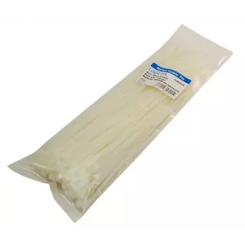 Kabelių raištis LogiLink KAB0004 Nailonas Baltas 300mm