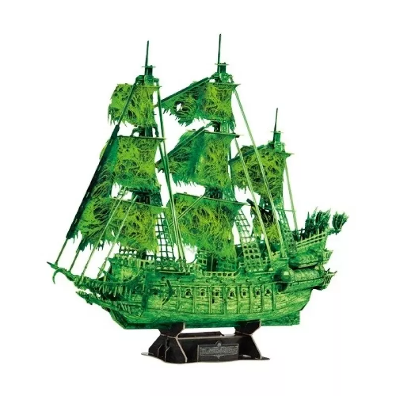 3D dėlionės modelis „Skrajojantis olandas“, šviečiantis tamsoje, cubicfun 306-T4041H