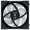 Aušinimo ventiliatorius Lian Li UNI FAN SL-INF Wireless ARGB PWM Reverse Blade 140mm juodas