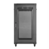 19 colių stovo spinta LANBERG FF01-6222-23B 22U 600x1200 mm juoda, perforuotos durys
