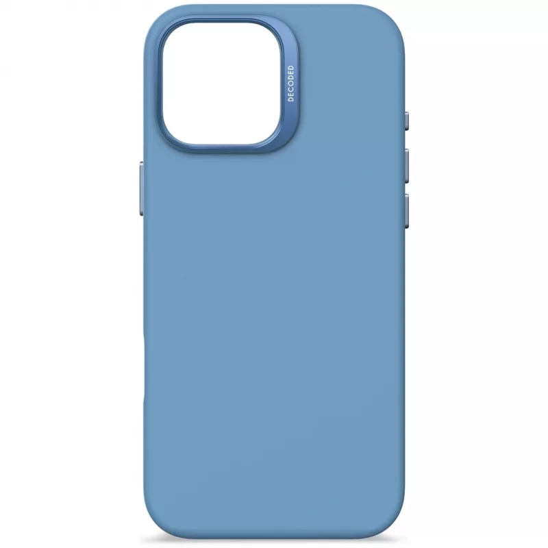 Decoded silikoninis dėklas Apple iPhone 16 Pro Max 17,5 cm mėlynas
