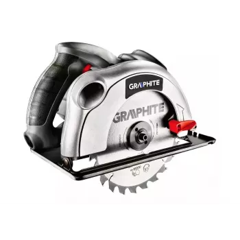 Žiedinis pjūklas 1200W Graphite pjūklo diskas 185 mm